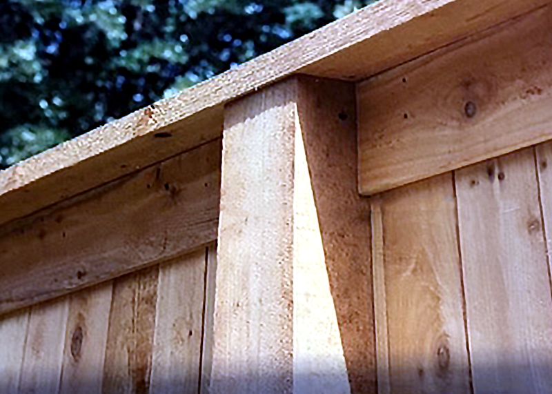 Fence Cap Detail
