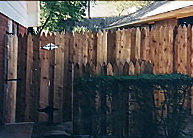 Wood Fence & Gate
