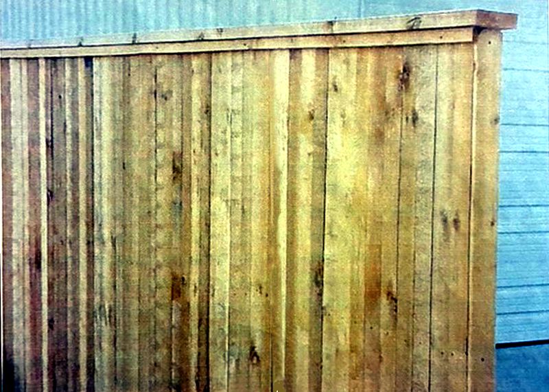 Vertical Board Fence