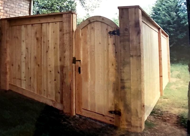 Arched Gate & Privacy