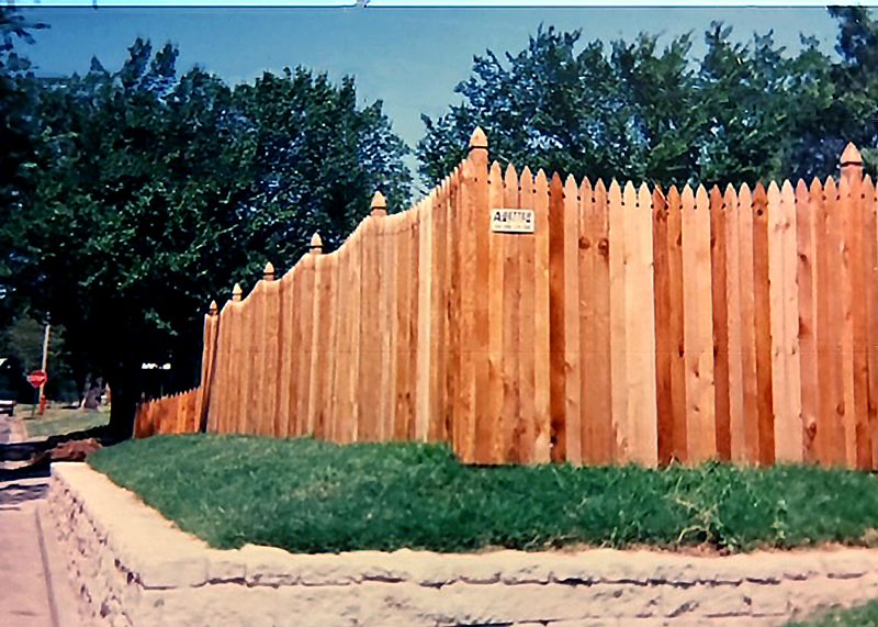Wood Privacy Fence